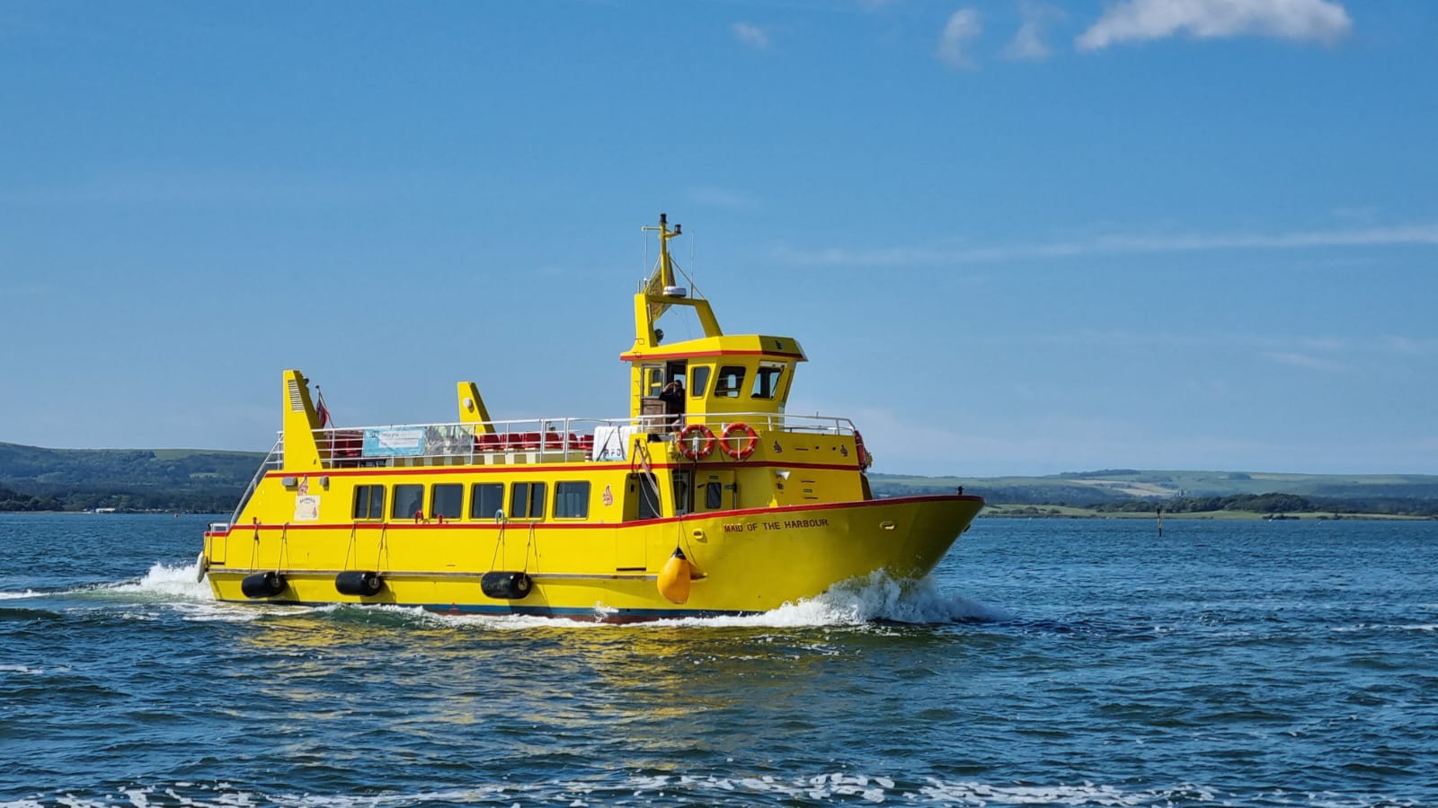 Maid of the Harbour available for private charter
